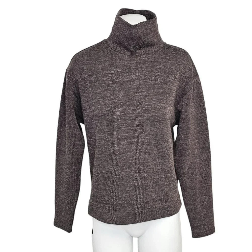 Frank & Oak Womens Mock Neck Long Sleeve Top Size XS